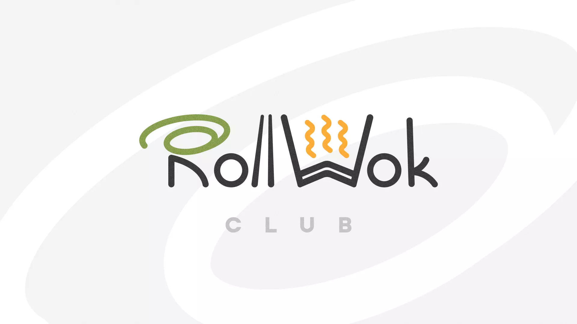 Создание дизайна листовок суши-бара «Roll Wok Club» в Губкине
